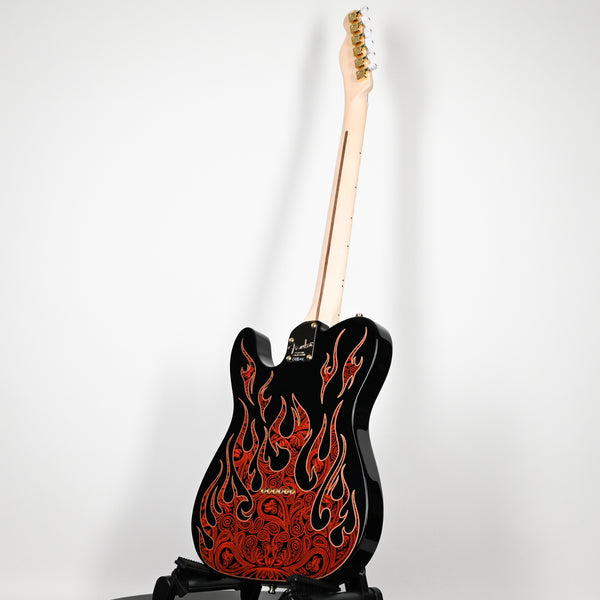 Fender James Burton Telecaster w/ Maple Fingerboard- Red Paisley Flames (US22183403)