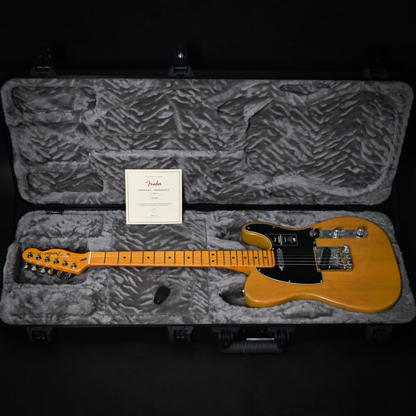 Fender American Professional II Telecaster Electric Guitar- Butterscotch Blonde 2025 (US25084901)