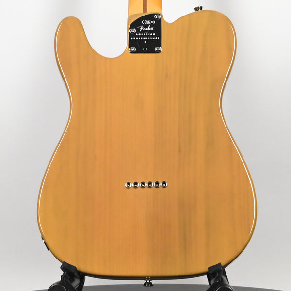 Fender American Professional II Telecaster Electric Guitar- Butterscotch Blonde 2025 (US25084901)
