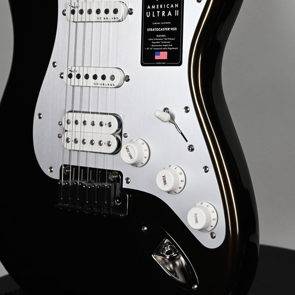 Fender American Ultra II Stratocaster HSS w/ Ebony Fingerboard- Texas Tea 2026 (US26008036)