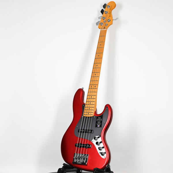 Fender American Ultra II Jazz Bass V w/ Maple Fingerboard- Sinister Red 2026 (US26008841)