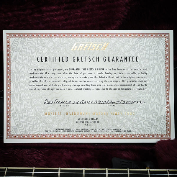 Gretsch Limited Edition Falcon Center Block Jr. w/ Bigsby & Quilted Maple- Roundup Orange 2025 (JT25030792)