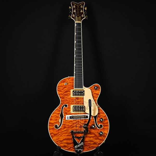 Gretsch Limited Edition Falcon Center Block Jr. w/ Bigsby & Quilted Maple- Roundup Orange 2025 (JT25030792)