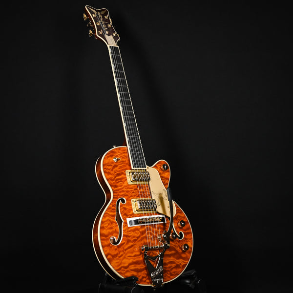 Gretsch Limited Edition Falcon Center Block Jr. w/ Bigsby & Quilted Maple- Roundup Orange 2025 (JT25030792)