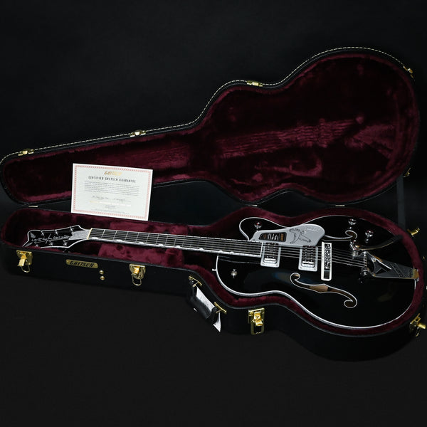 Gretsch Falcon Hollow Body w/ String-Thru Bigsby- Black (JT25113883)