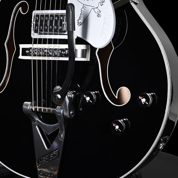 Gretsch Falcon Hollow Body w/ String-Thru Bigsby- Black (JT25113883)