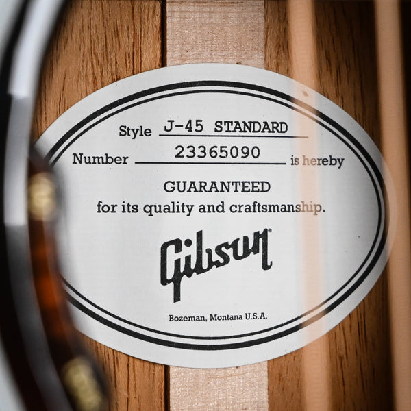Gibson Acoustic J-45 Standard- Vintage Sunburst (23365090)