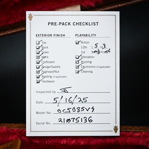 Gibson Acoustic J-185 Original- Vintage Sunburst 2025 (21075136)