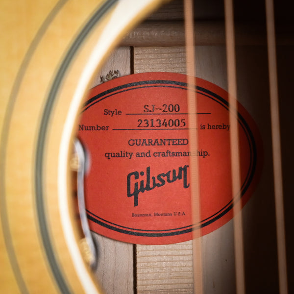 Gibson Acoustic SJ-200 Original- Antique Natural 2024 (23134005)