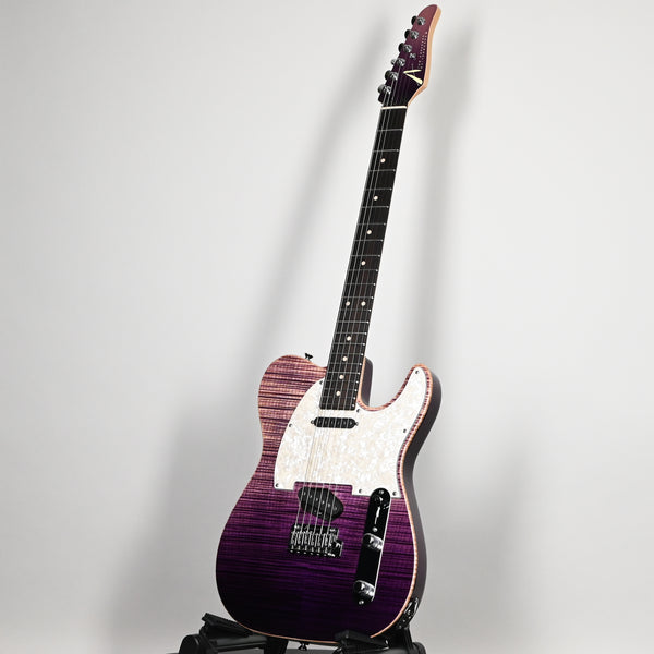 Tom Anderson Top T Classic Electric Guitar- Purple Surf with Binding 2026 (01-18-26A)