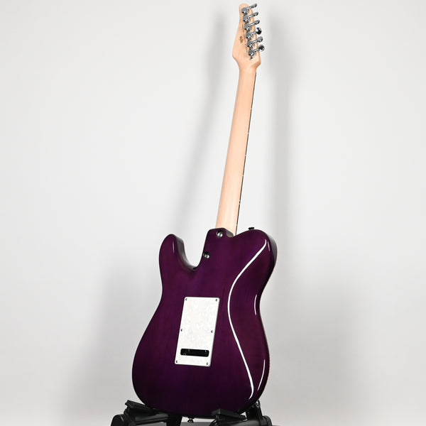Tom Anderson Top T Classic Electric Guitar- Purple Surf with Binding 2026 (01-18-26A)