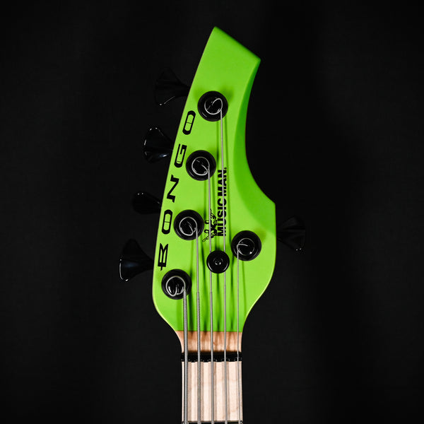 Ernie Ball Music Man Bongo 5 Bass Guitar- Mantis Green 2026 (K10944)