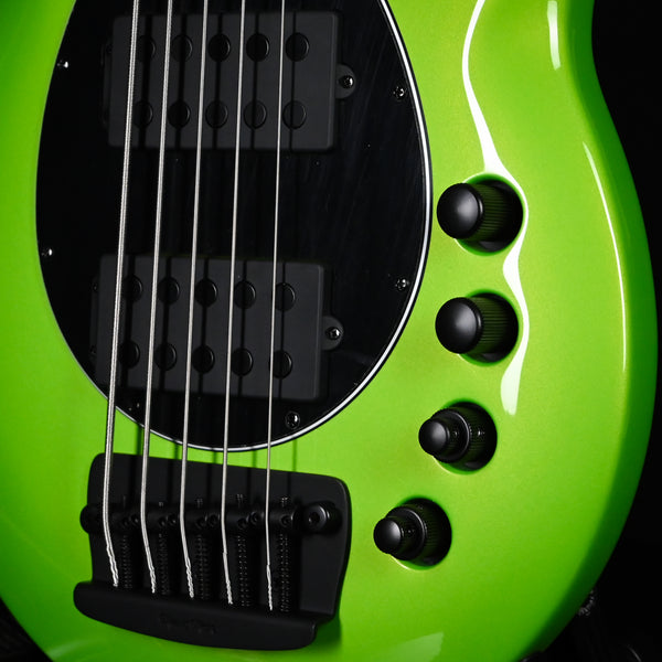Ernie Ball Music Man Bongo 5 Bass Guitar- Mantis Green 2026 (K10944)