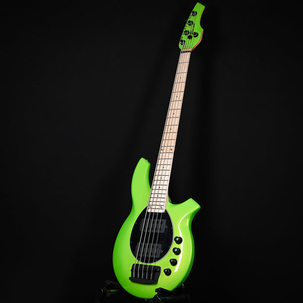 Ernie Ball Music Man Bongo 5 Bass Guitar- Mantis Green 2026 (K10944)