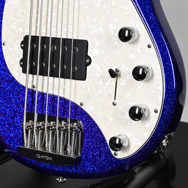 Ernie Ball Music Man StringRay 5 Special H Bass Guitar- Violet Sparkle Burst 2026 (K11613)