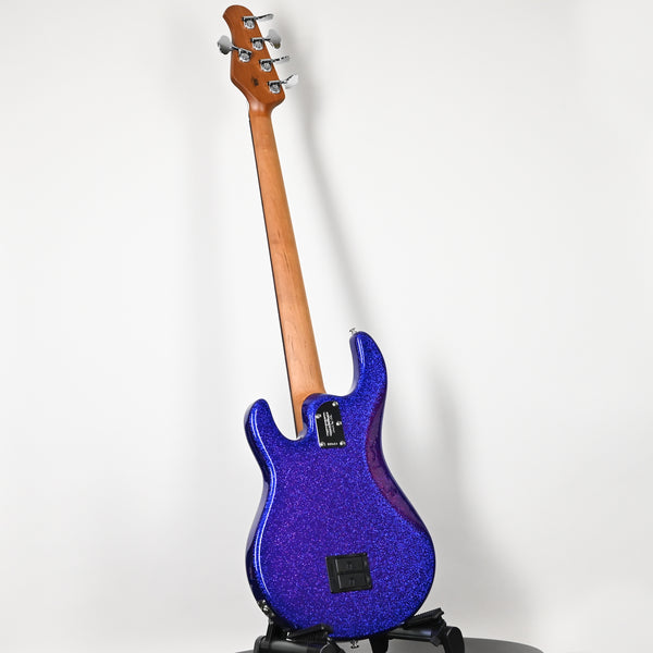 Ernie Ball Music Man StringRay 5 Special H Bass Guitar- Violet Sparkle Burst 2026 (K11613)