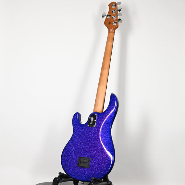 Ernie Ball Music Man StringRay 5 Special H Bass Guitar- Violet Sparkle Burst 2026 (K11613)