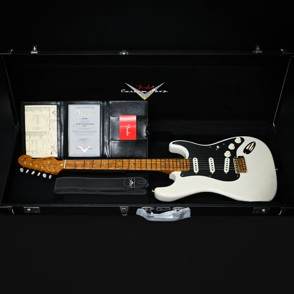 Fender Custom Shop American Custom Stratocaster NOS- Aged White Blonde 2025 (XN18527)