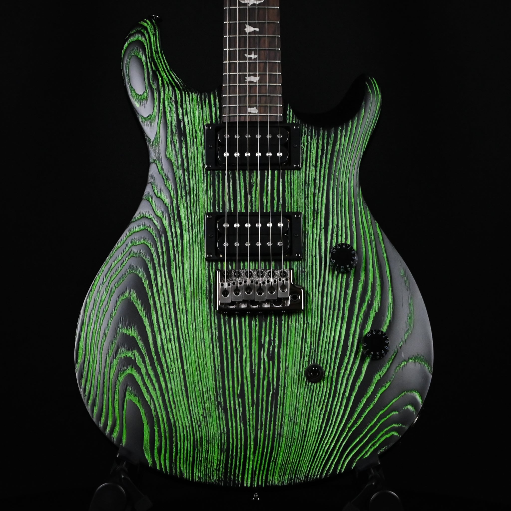 PRS SE Sandblasted CE 24 Limited Edition - Sandblasted Green (CTIG022204)
