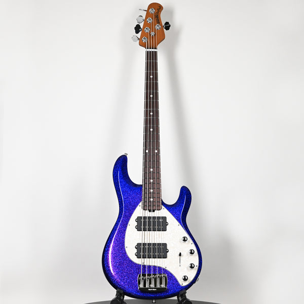 Ernie Ball Music Man StringRay 5 Special HH Bass Guitar- Violet Sparkle Burst 2026 (K10866)
