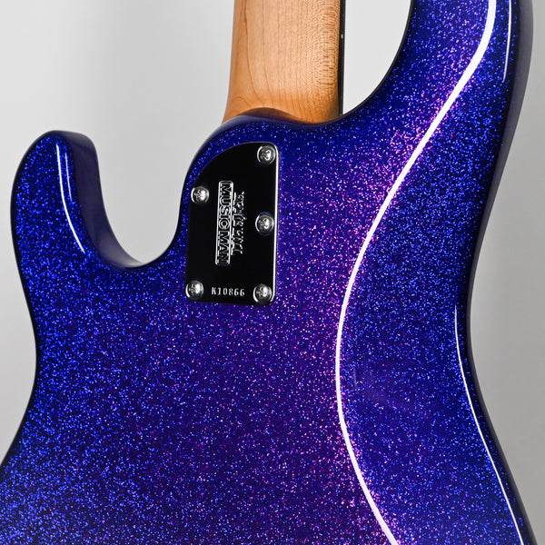 Ernie Ball Music Man StringRay 5 Special HH Bass Guitar- Violet Sparkle Burst 2026 (K10866)
