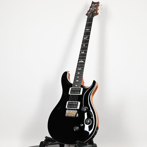 PRS Custom 24 Piezo w/ DMO Pickups Electric Guitar- Black (Natural Back) 2025 (0419101)