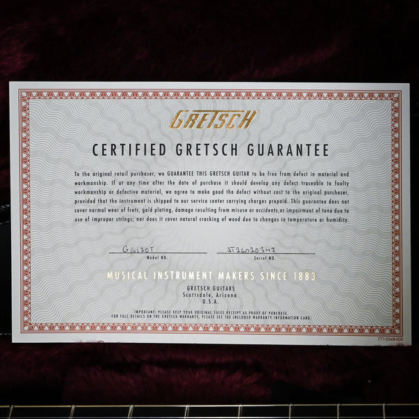 Gretsch G6120T-BSSMK Brian Setzer Signature Nashville Hollow Body '59