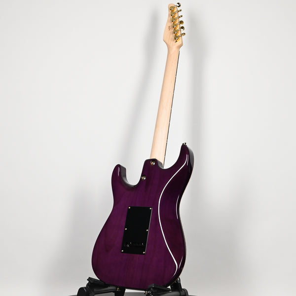 Tom Anderson Custom Drop Top Classic Electric Guitar- Transparent Purple w/ Binding 2026 (05-01-26A)