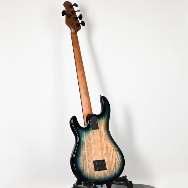 Ernie Ball Music Man StingRay Special 5 HH w/ Ebony Fretboard Bass Guitar- Mean Blue Burst 2026 (K10297)