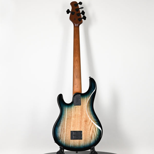 Ernie Ball Music Man StingRay Special 5 HH w/ Ebony Fretboard Bass Guitar- Mean Blue Burst 2026 (K10297)