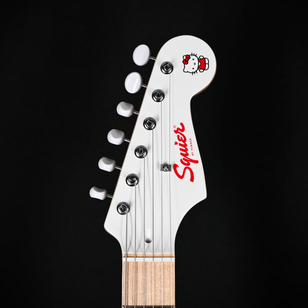 Squier x Hello Kitty Stratocaster Electric Guitar - White 2025 (CYKF25009105)