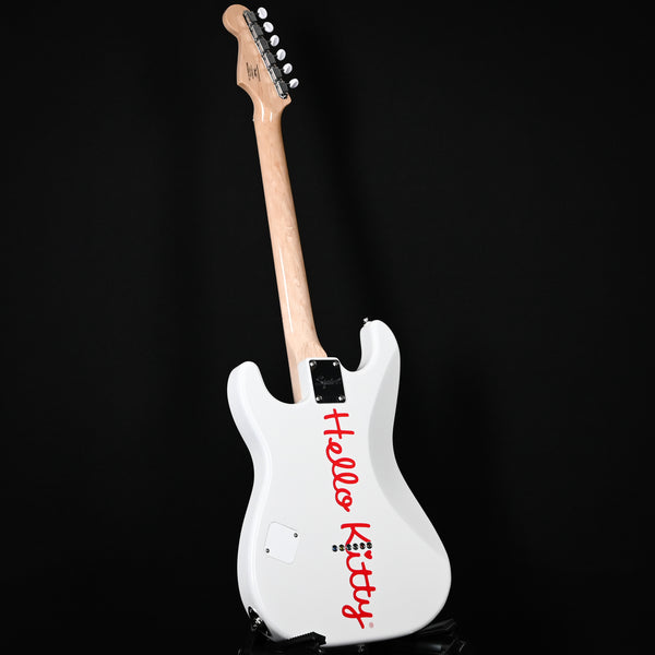 Squier x Hello Kitty Stratocaster Electric Guitar - White 2025 (CYKF25009105)