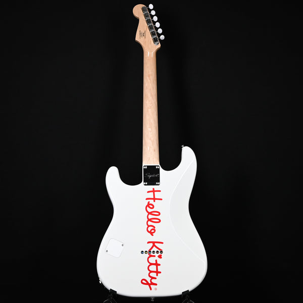 Squier x Hello Kitty Stratocaster Electric Guitar - White 2025 (CYKF25009105)