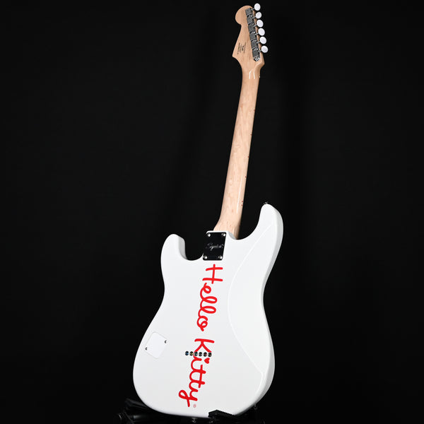 Squier x Hello Kitty Stratocaster Electric Guitar - White 2025 (CYKF25009105)