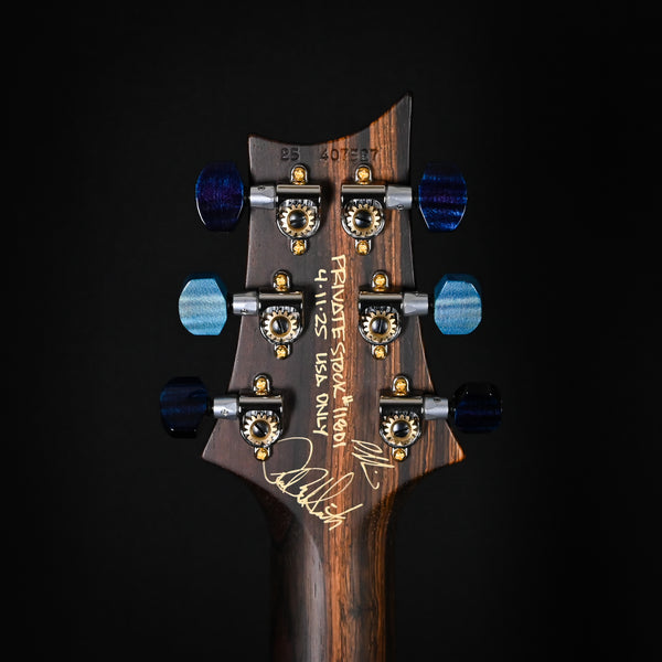 PRS Private Stock #11801 Custom 24 w/ Brazilian Rosewood- Aqua Violet Glow 2025 (25-407527)