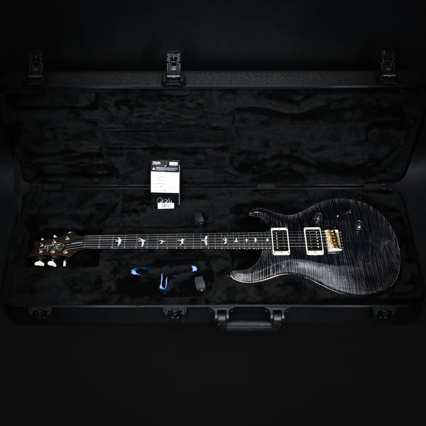 PRS Custom 24 w/ 10-Top & DMO Pickups- Gray Black 2025 (0405061)
