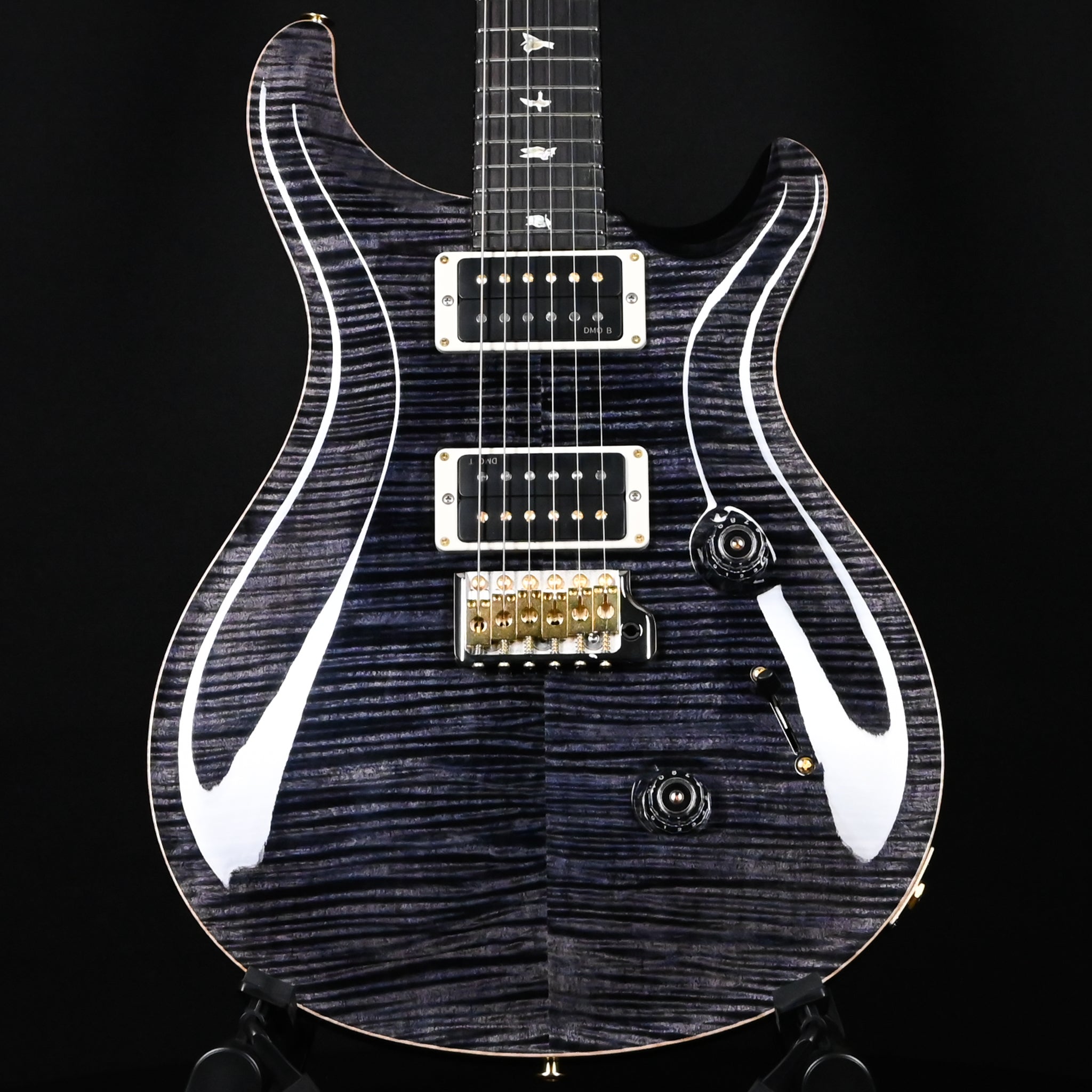 PRS Custom 24 w/ 10-Top & DMO Pickups- Gray Black 2025 (0405061)