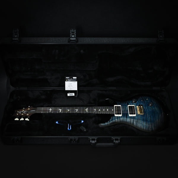 PRS Custom 24 w/ 10-Top & DMO Pickups- Faded Whale Blue 2025 (0407081)