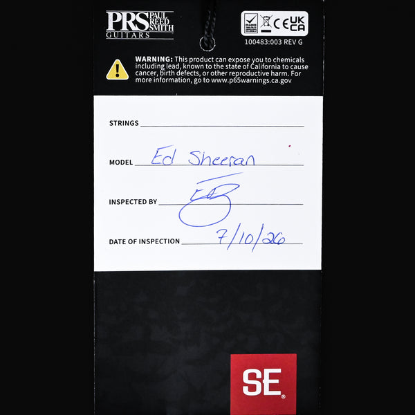 PRS SE Ed Sheeran Hollowbody I Piezo Baritone Electric Guitar- Kaleidoscope 2026 (CTII020319)