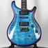 PRS Modern Eagle V Wood Library w/ 10-Top & Brazilian Rosewood Fingerboard Electric Guitar- Lake Blue w/ Purple Burst 2025 (0414987)