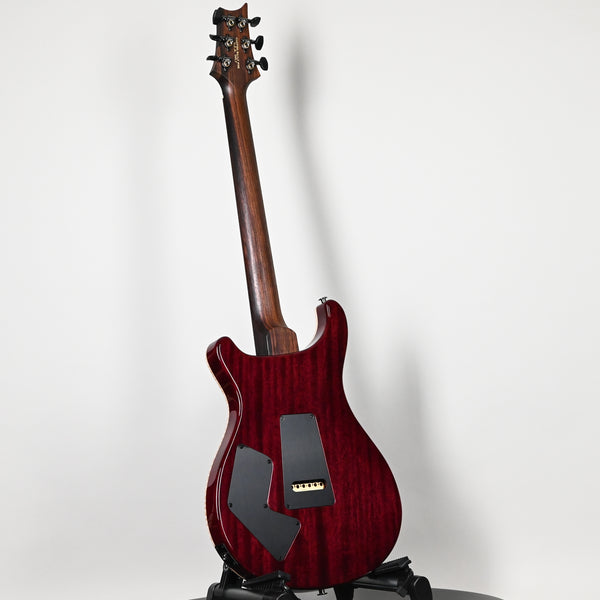 PRS Modern Eagle V Wood Library w/ 10-Top & Brazilian Rosewood Fingerboard Electric Guitar- Lake Blue w/ Purple Burst 2025 (0414987)