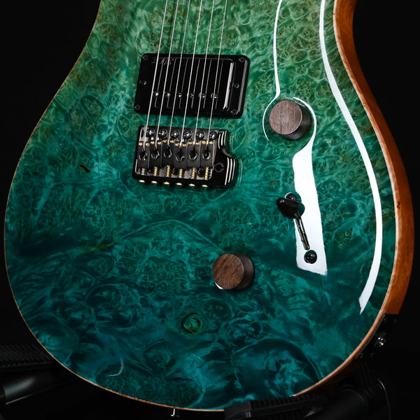 PRS Private Stock #12502 Custom 24 w/ Brazlian Rosewood Neck- Turquoise Fade 2026 (26-428915)
