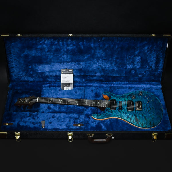 PRS Modern Eagle V Wood Library w/ 10-Top & Brazilian Rosewood Fingerboard Electric Guitar- Lake Blue 2025 (0416624)