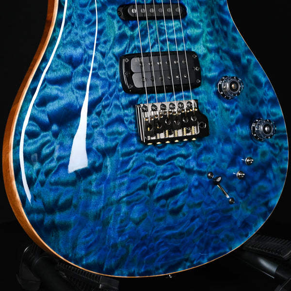 PRS Modern Eagle V Wood Library w/ 10-Top & Brazilian Rosewood Fingerboard Electric Guitar- Lake Blue 2025 (0416624)