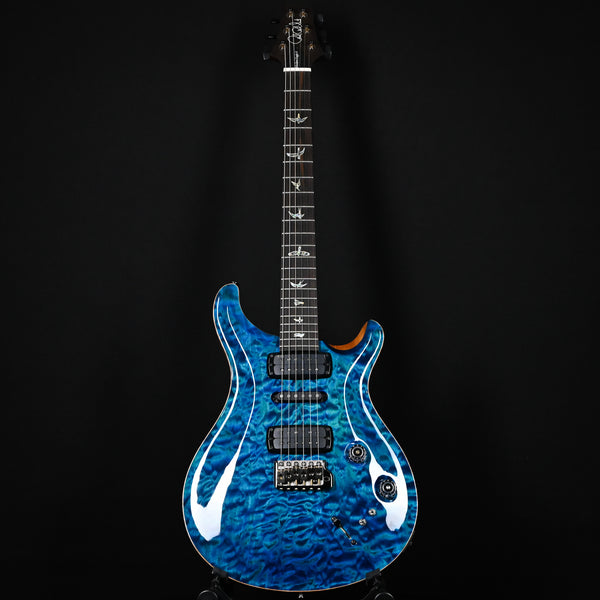 PRS Modern Eagle V Wood Library w/ 10-Top & Brazilian Rosewood Fingerboard Electric Guitar- Lake Blue 2025 (0416624)