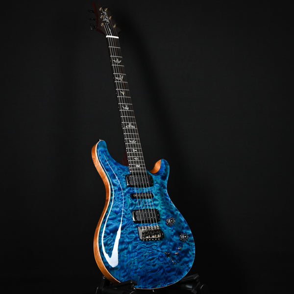 PRS Modern Eagle V Wood Library w/ 10-Top & Brazilian Rosewood Fingerboard Electric Guitar- Lake Blue 2025 (0416624)