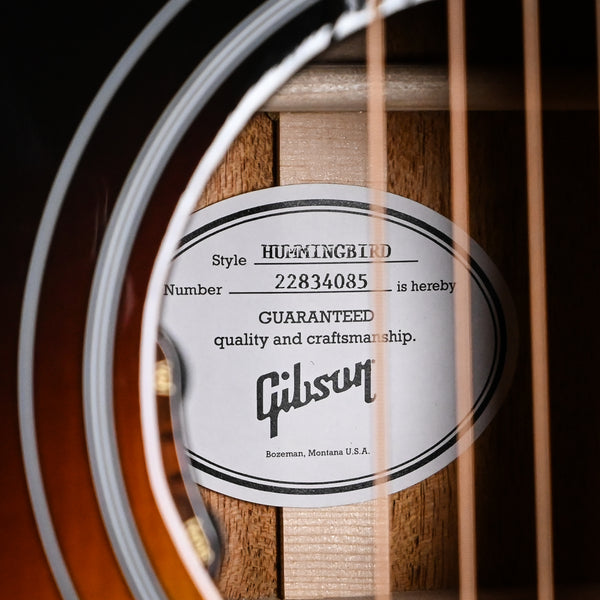 Gibson Acoustic Hummingbird Standard- Vintage Sunburst 2024 (22834085)