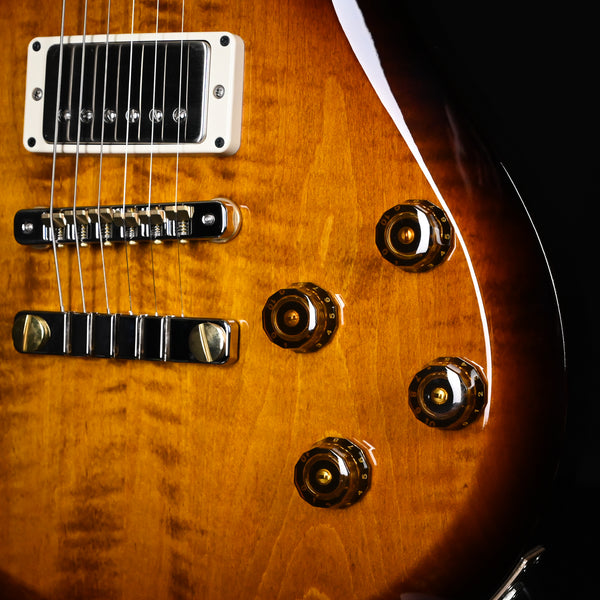 PRS S2 McCarty 594 Single Cut Electric Guitar- Black Amber 2025 (S2080873)