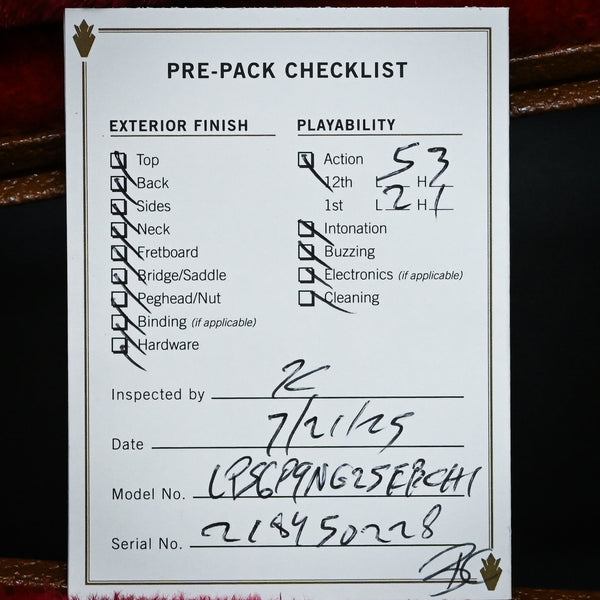 Gibson Noel Gallagher Les Paul Standard- Ebony 2025 (218450228)