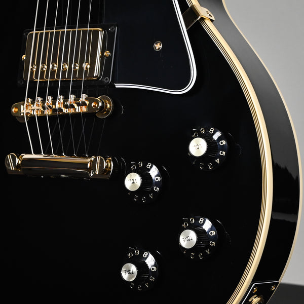 Gibson Custom 1968 Les Paul Custom Reissue Gloss w/ Gold Hardware- Ebony 2025 (506778)
